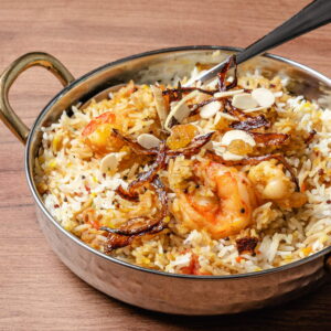 Jhinga Masala Biryani